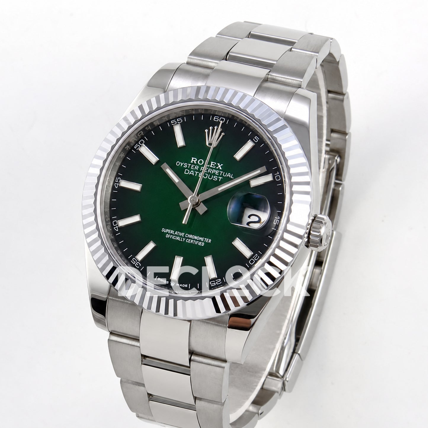 Rolex Datejust 41 126334 Green Ombre Oyster SEEK VR3235