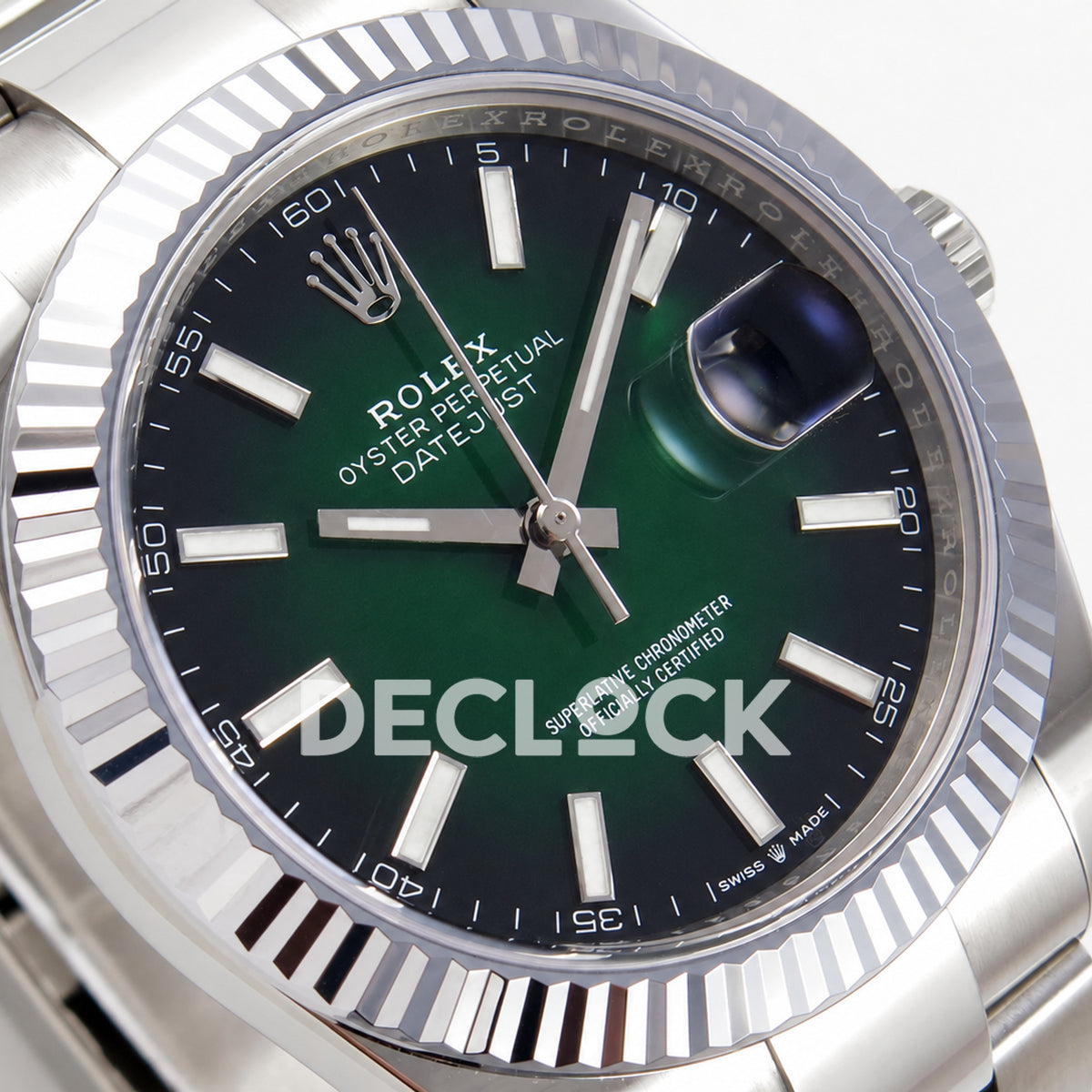 Rolex Datejust 41 126334 Green Ombre Oyster SEEK VR3235