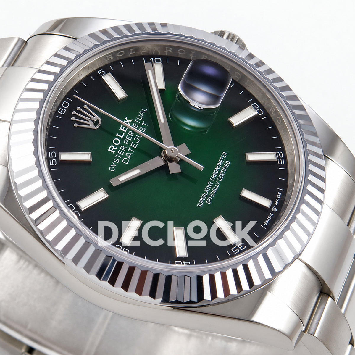 Rolex Datejust 41 126334 Green Ombre Oyster SEEK VR3235