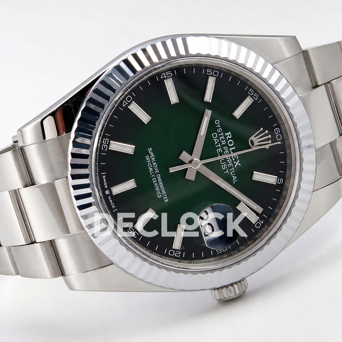 Rolex Datejust 41 126334 Green Ombre Oyster SEEK VR3235