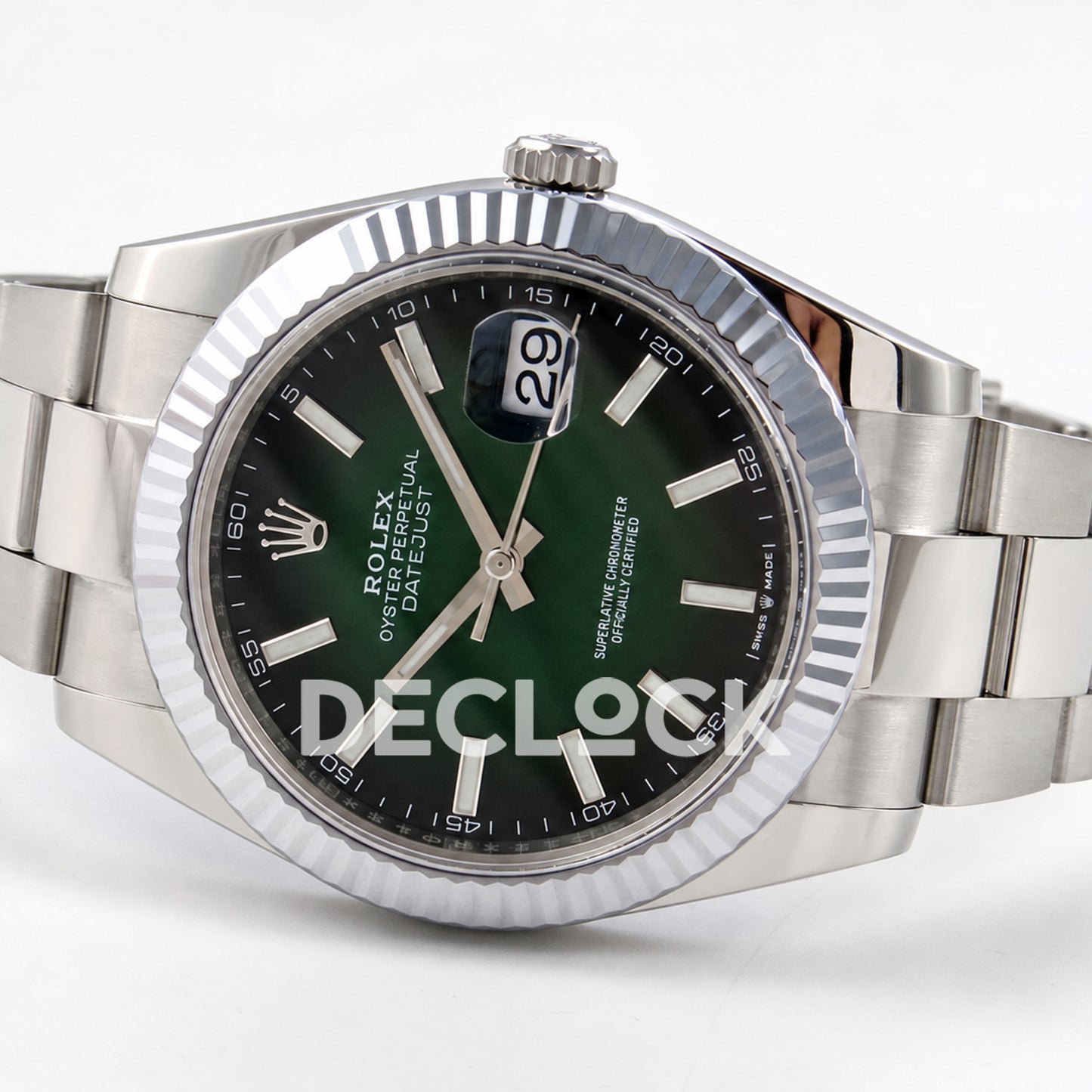 Rolex Datejust 41 126334 Green Ombre Oyster SEEK VR3235