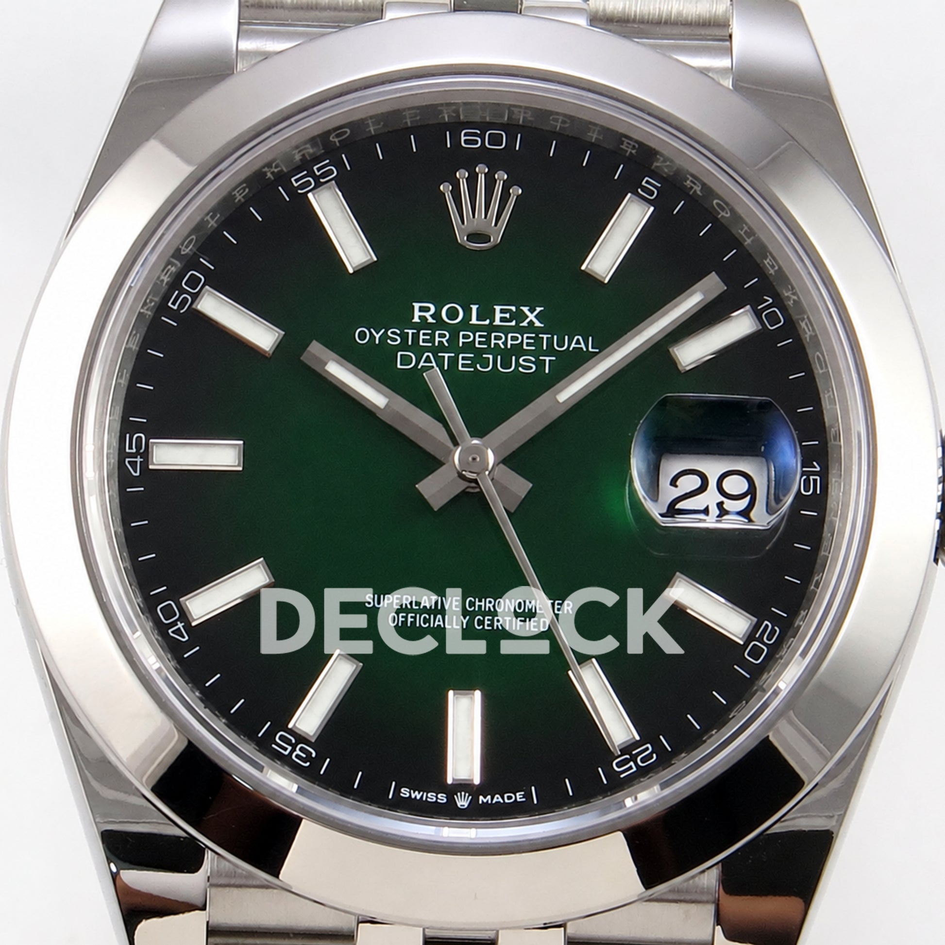 Rolex Datejust 41 126300 Green Ombre Jubilee SEEK VR3235