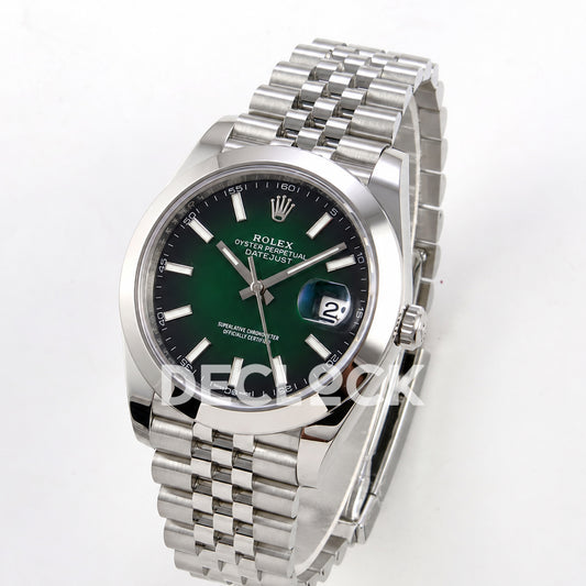 Rolex Datejust 41 126300 Green Ombre Jubilee SEEK VR3235