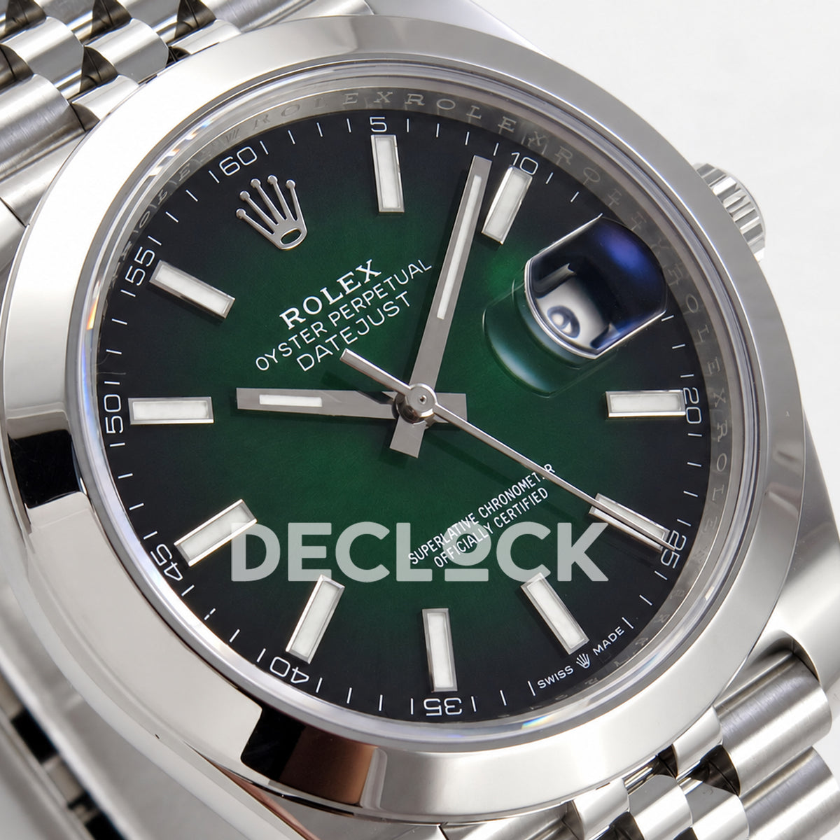 Rolex Datejust 41 126300 Green Ombre Jubilee SEEK VR3235