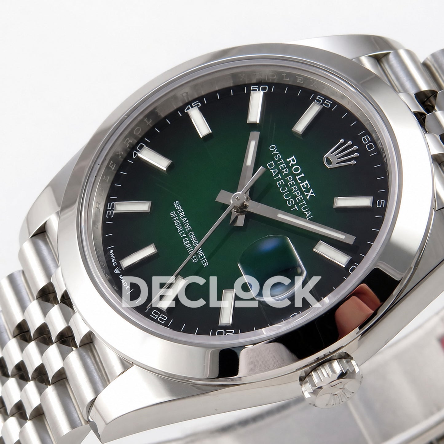 Rolex Datejust 41 126300 Green Ombre Jubilee SEEK VR3235