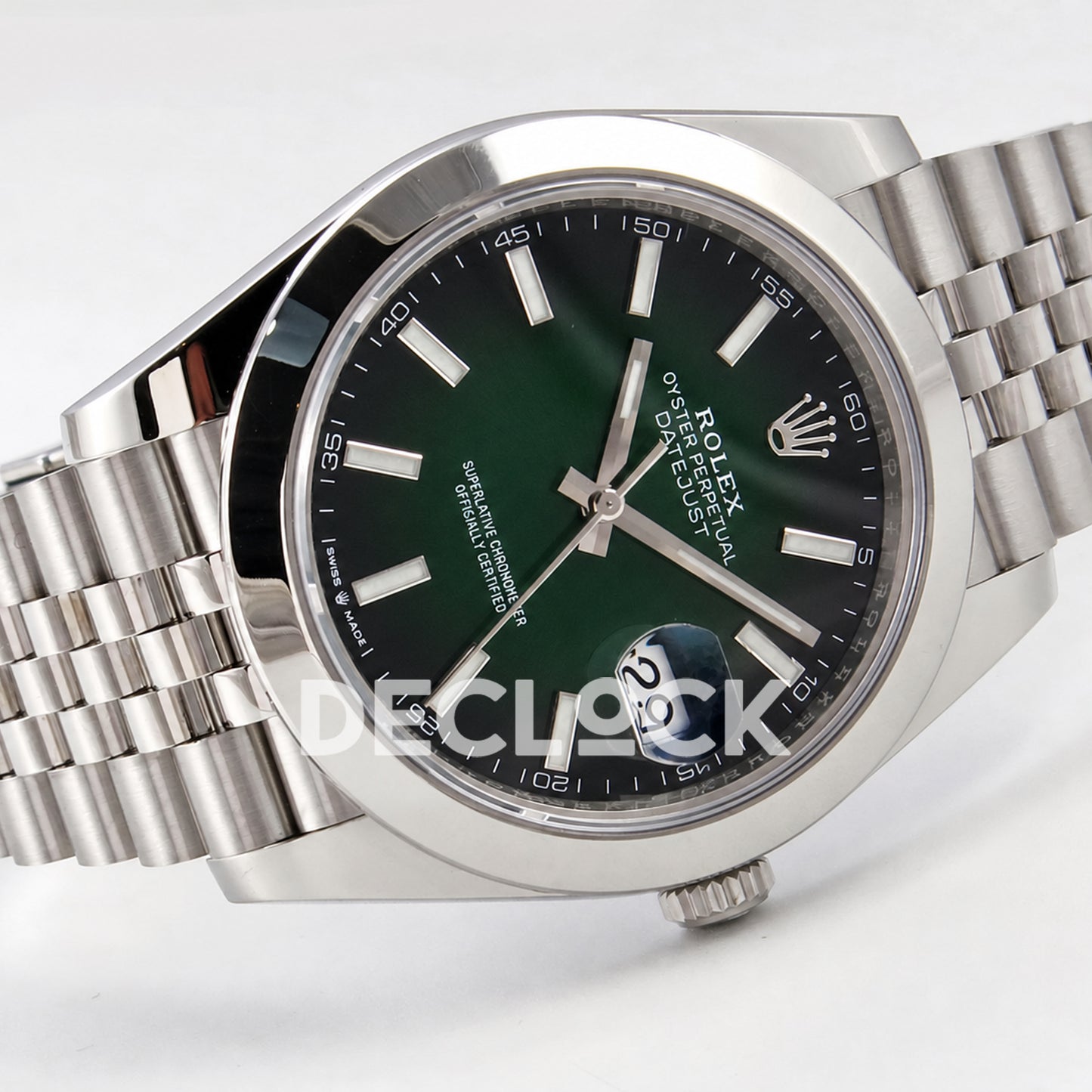 Rolex Datejust 41 126300 Green Ombre Jubilee SEEK VR3235