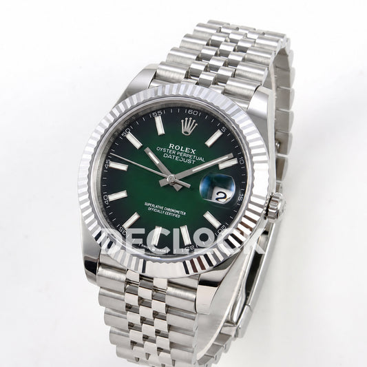 Rolex Datejust 41 126334 Green Ombre Jubilee SEEK VR3235