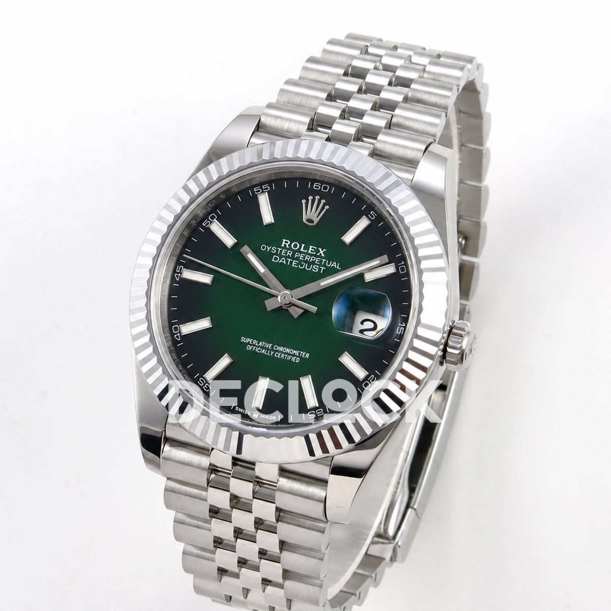 Rolex Datejust 41 126334 Green Ombre Jubilee SEEK VR3235