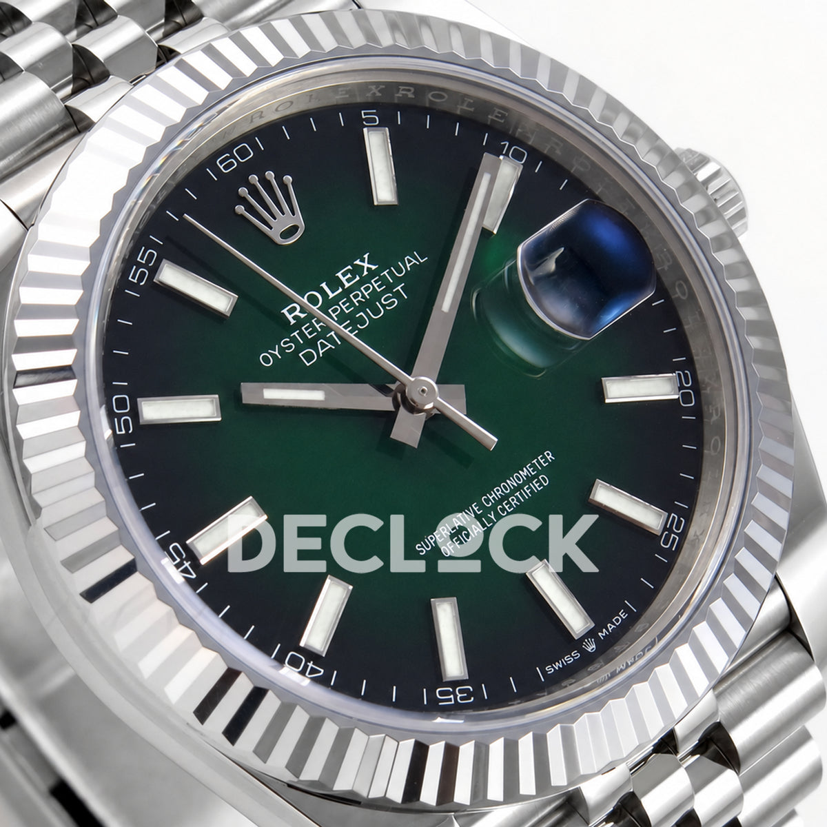 Rolex Datejust 41 126334 Green Ombre Jubilee SEEK VR3235