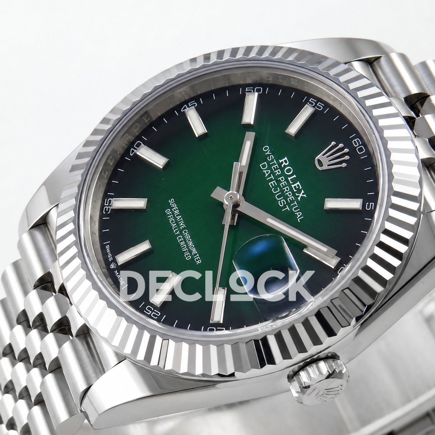 Rolex Datejust 41 126334 Green Ombre Jubilee SEEK VR3235