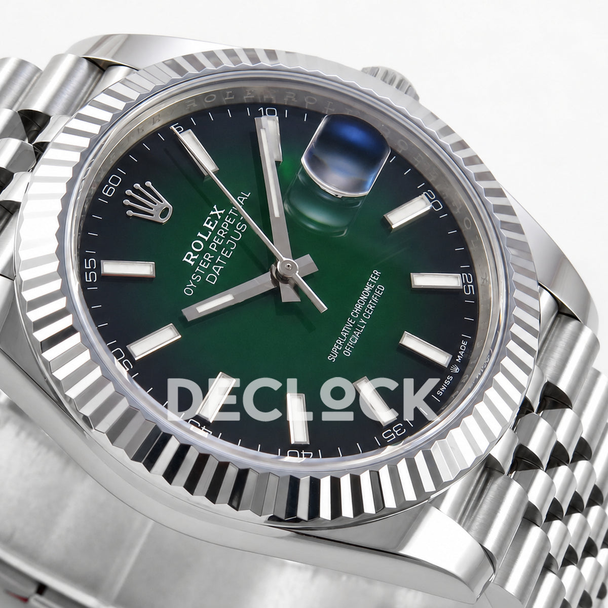 Rolex Datejust 41 126334 Green Ombre Jubilee SEEK VR3235