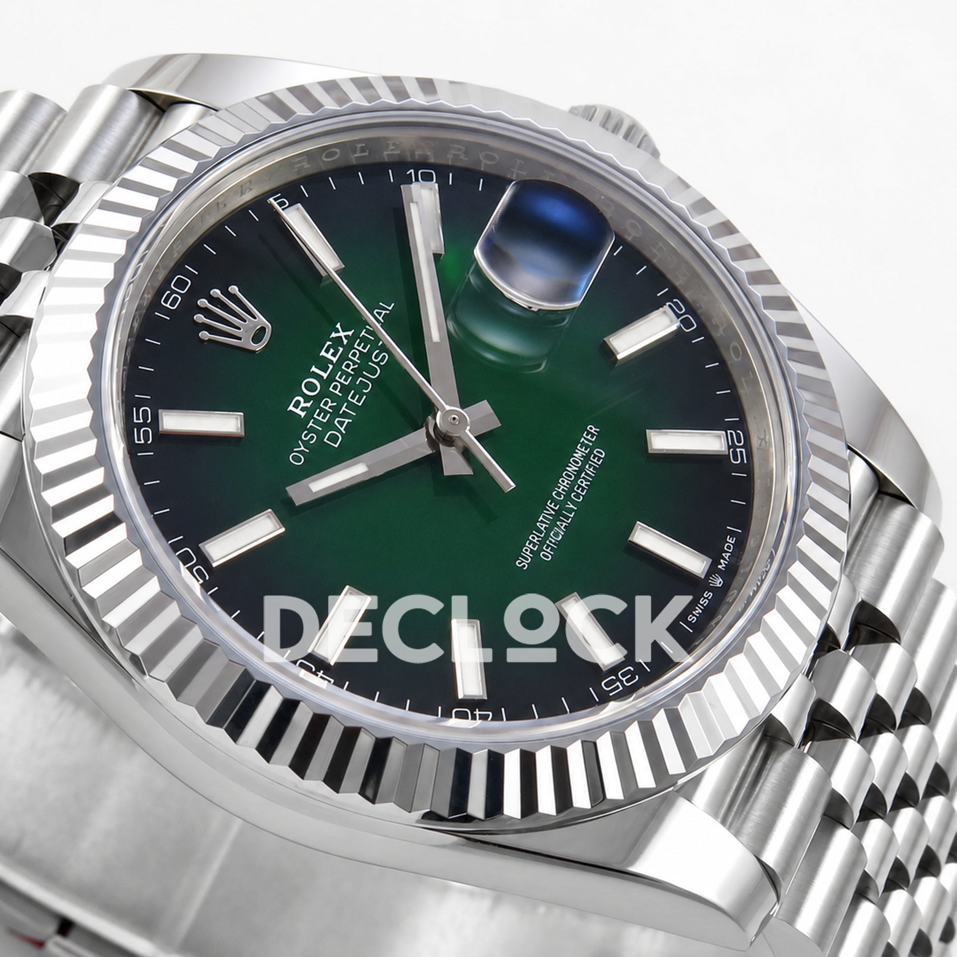 Rolex Datejust 41 126334 Green Ombre Jubilee SEEK VR3235