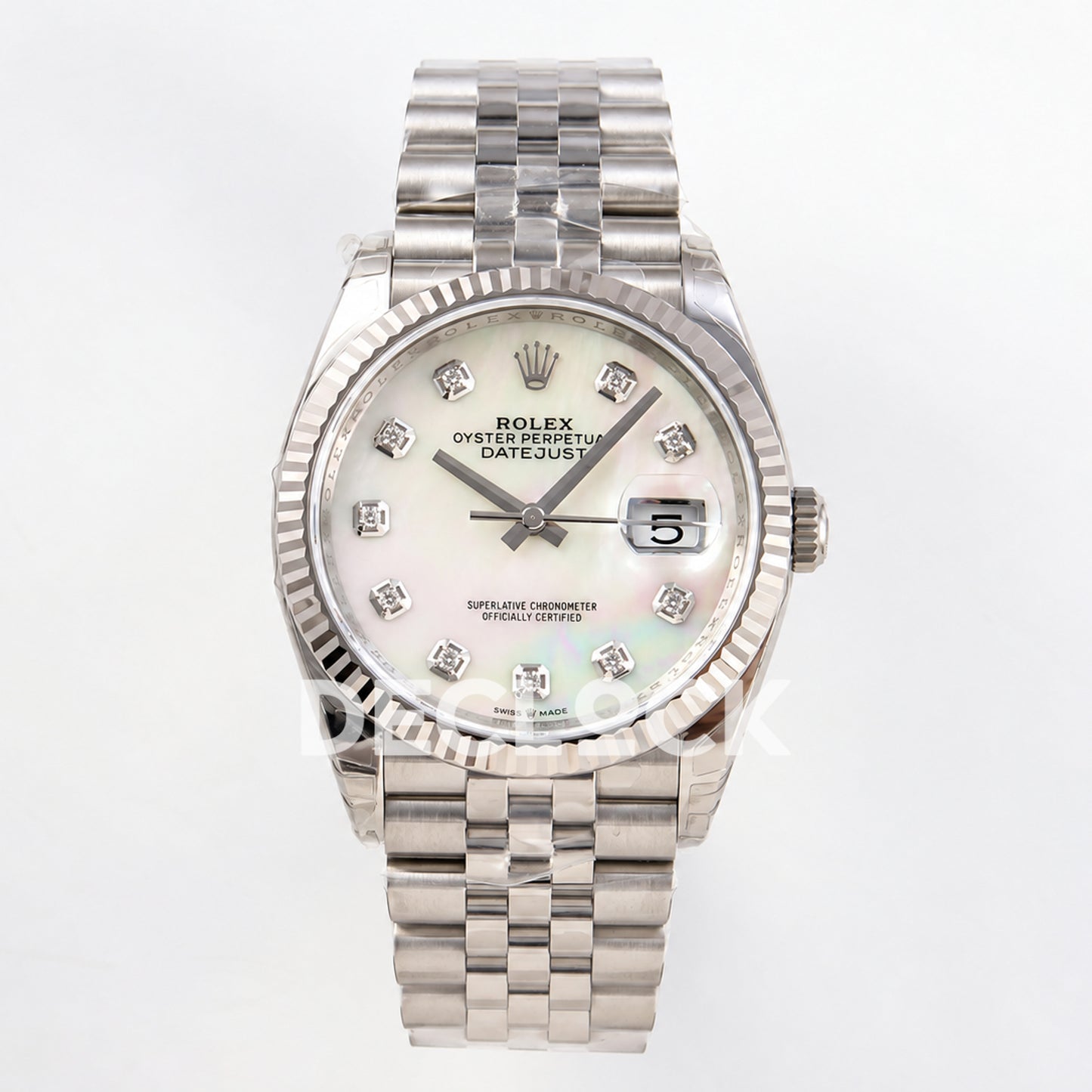 Rolex Datejust 41 126334 White MOP Diamonds Jubilee VSF