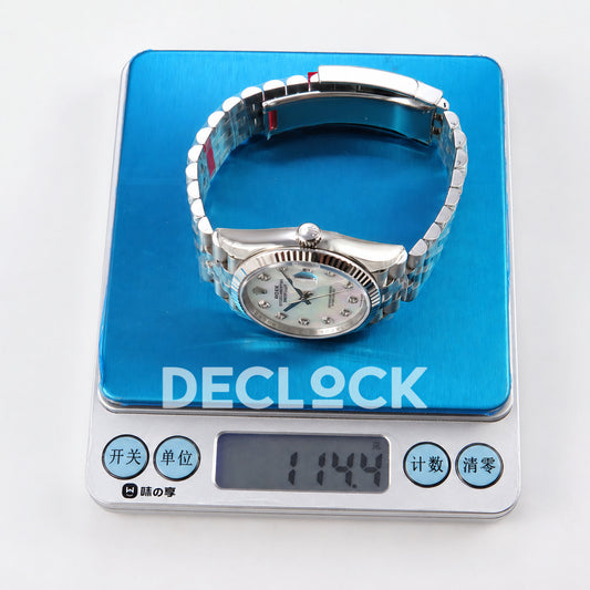 Rolex Datejust 41 126334 White MOP Diamonds Jubilee VSF