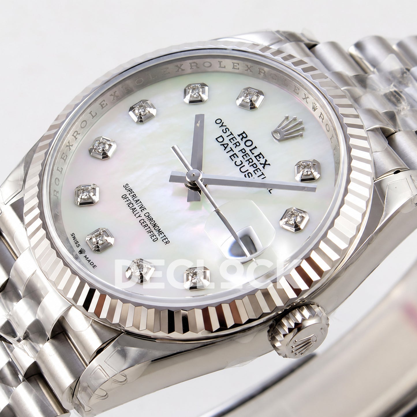 Rolex Datejust 41 126334 White MOP Diamonds Jubilee VSF