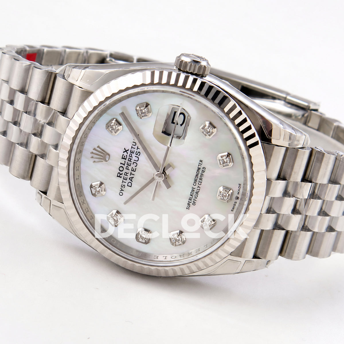Rolex Datejust 41 126334 White MOP Diamonds Jubilee VSF