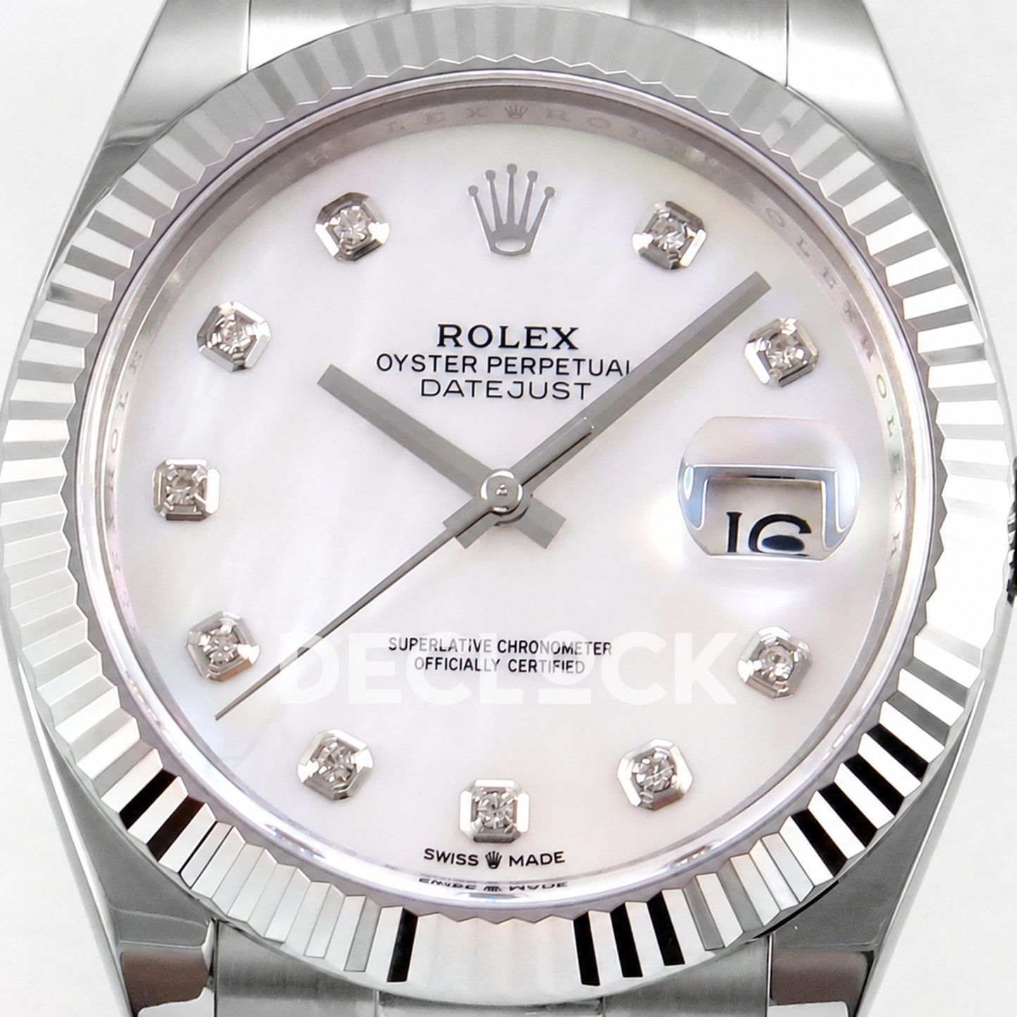 Rolex Datejust 41 126334 White Diamonds Oyster SEEK VR3235
