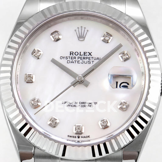 Rolex Datejust 41 126334 White Diamonds Oyster SEEK VR3235