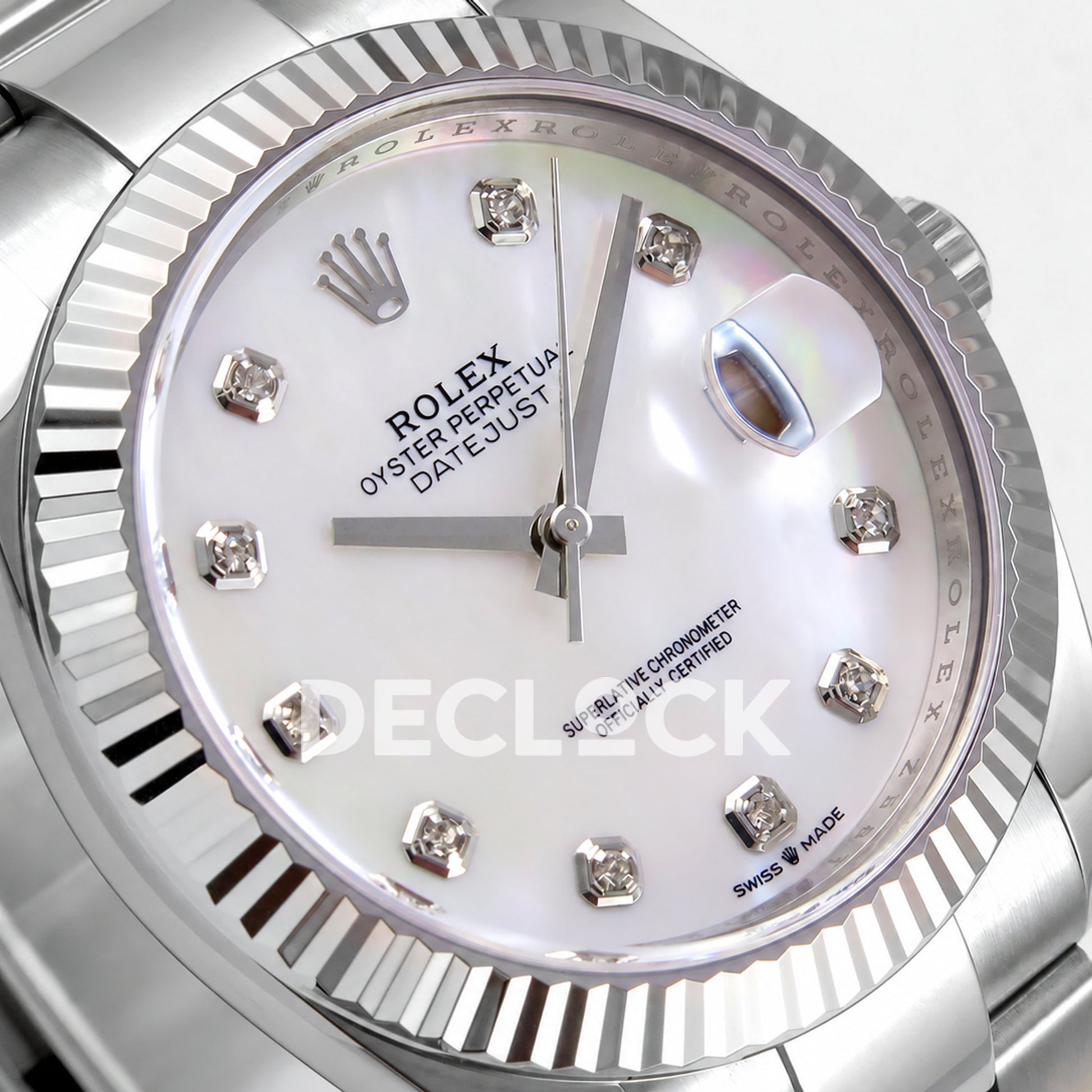 Rolex Datejust 41 126334 White Diamonds Oyster SEEK VR3235
