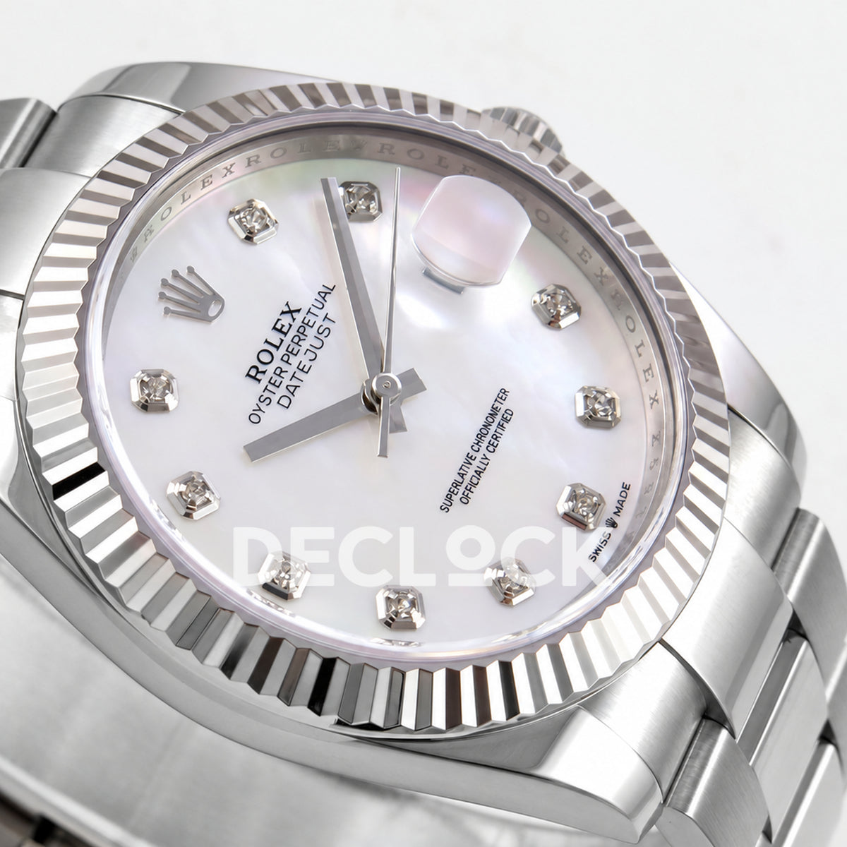 Rolex Datejust 41 126334 White Diamonds Oyster SEEK VR3235