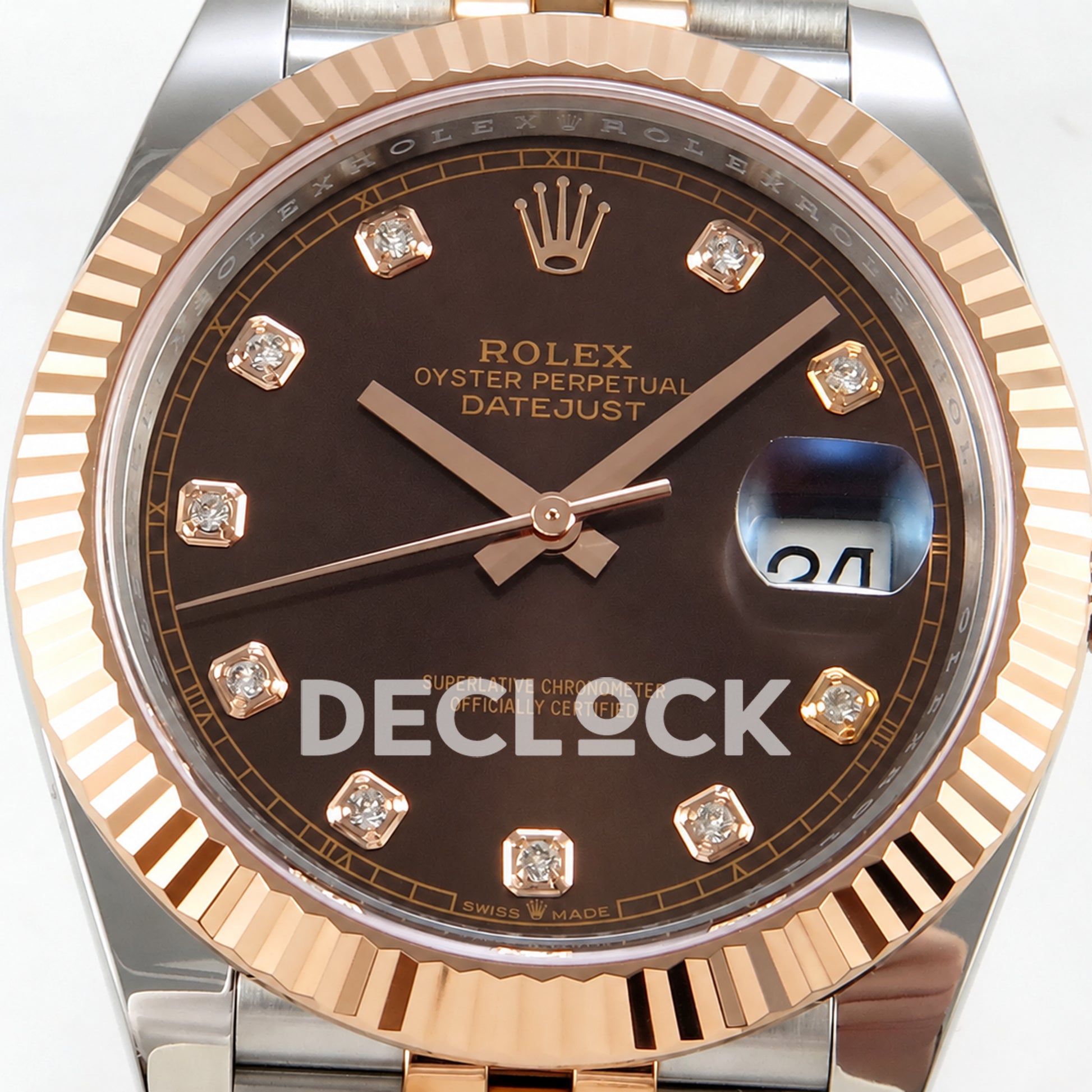 Rolex Datejust 41 126331 Brown Diamonds Jubilee RGF JH3235