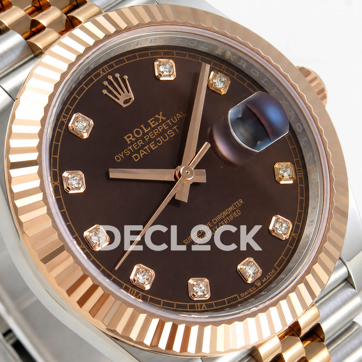 Rolex Datejust 41 126331 Brown Diamonds Jubilee RGF JH3235