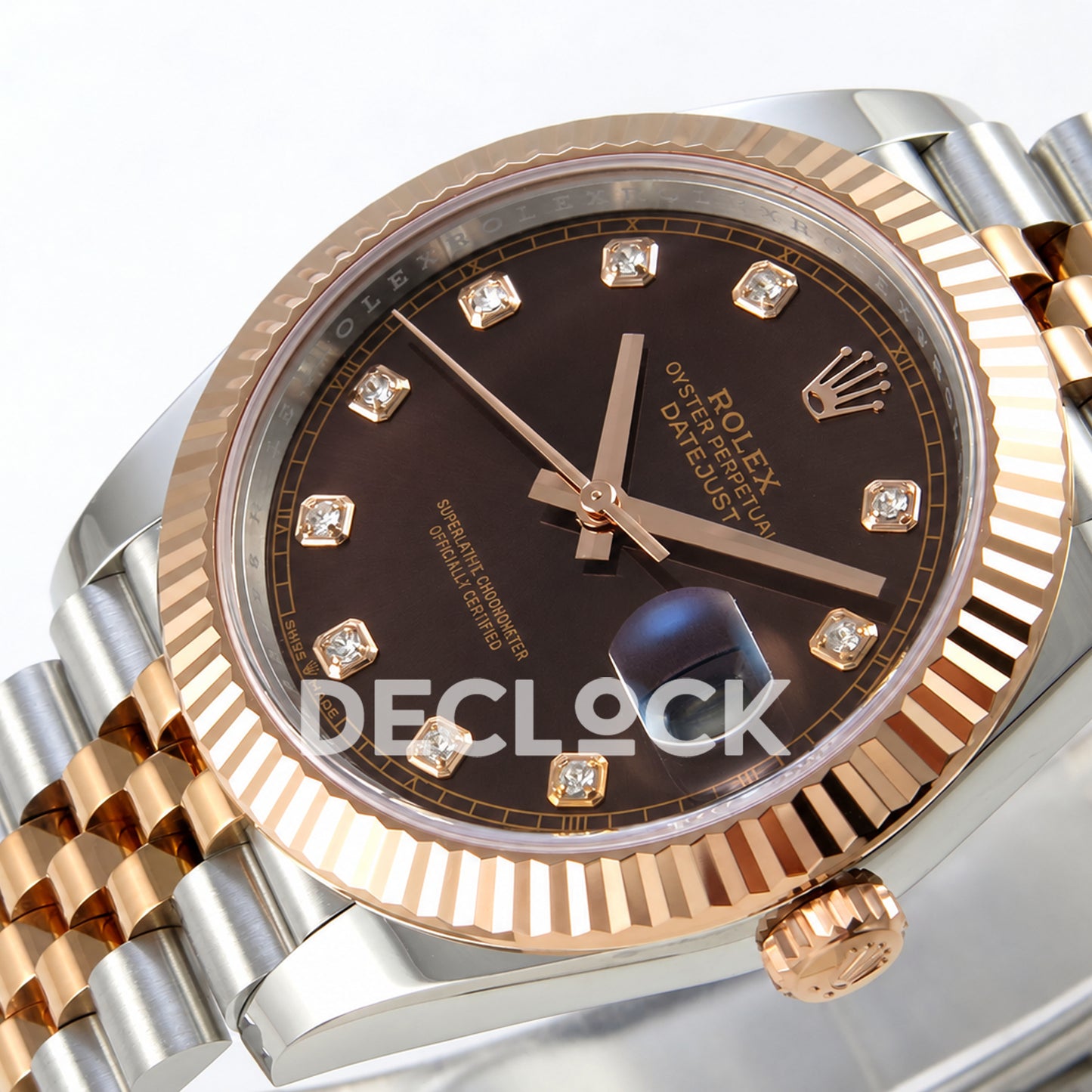 Rolex Datejust 41 126331 Brown Diamonds Jubilee RGF JH3235