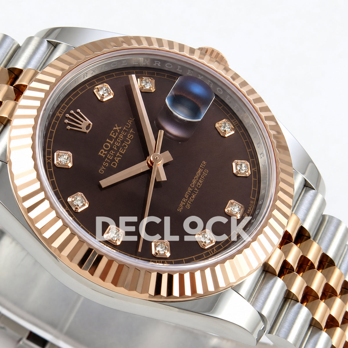 Rolex Datejust 41 126331 Brown Diamonds Jubilee RGF JH3235