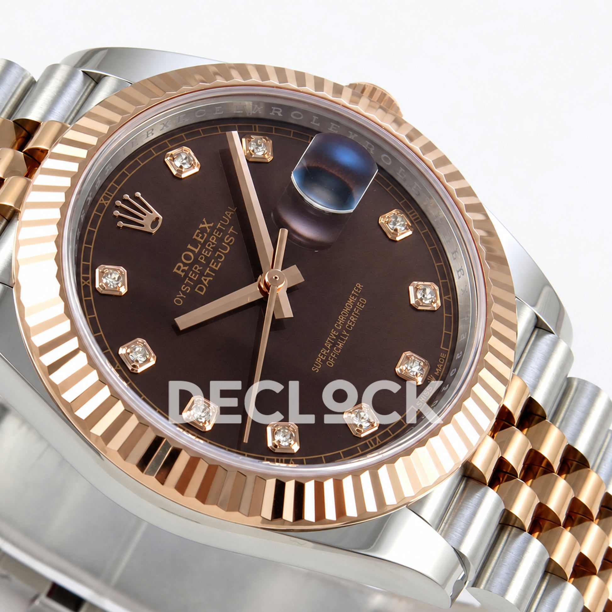 Rolex Datejust 41 126331 Brown Diamonds Jubilee RGF JH3235