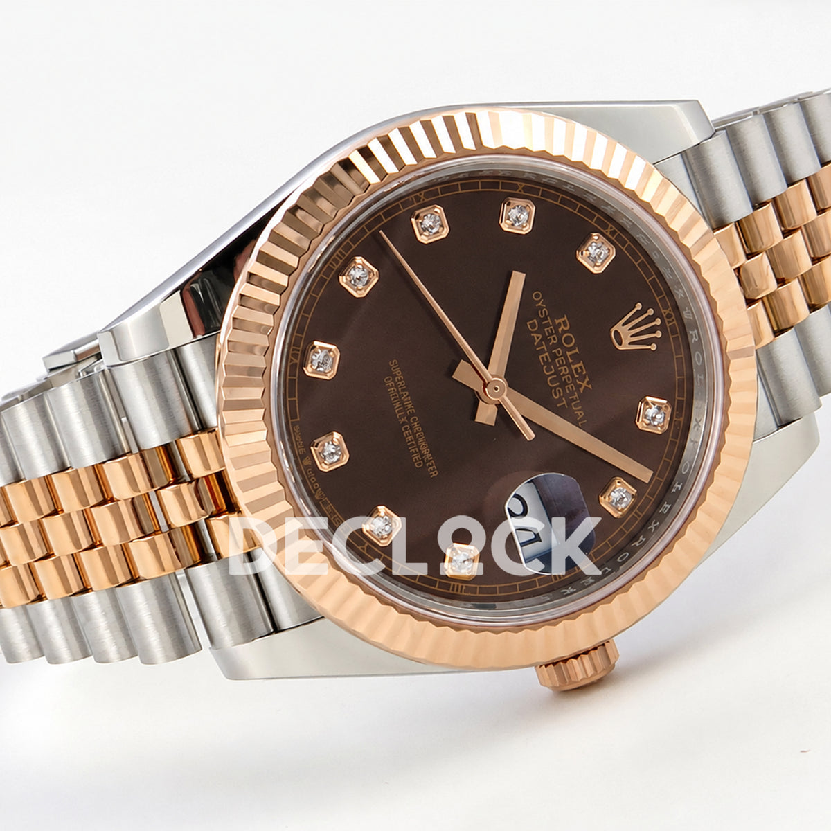 Rolex Datejust 41 126331 Brown Diamonds Jubilee RGF JH3235