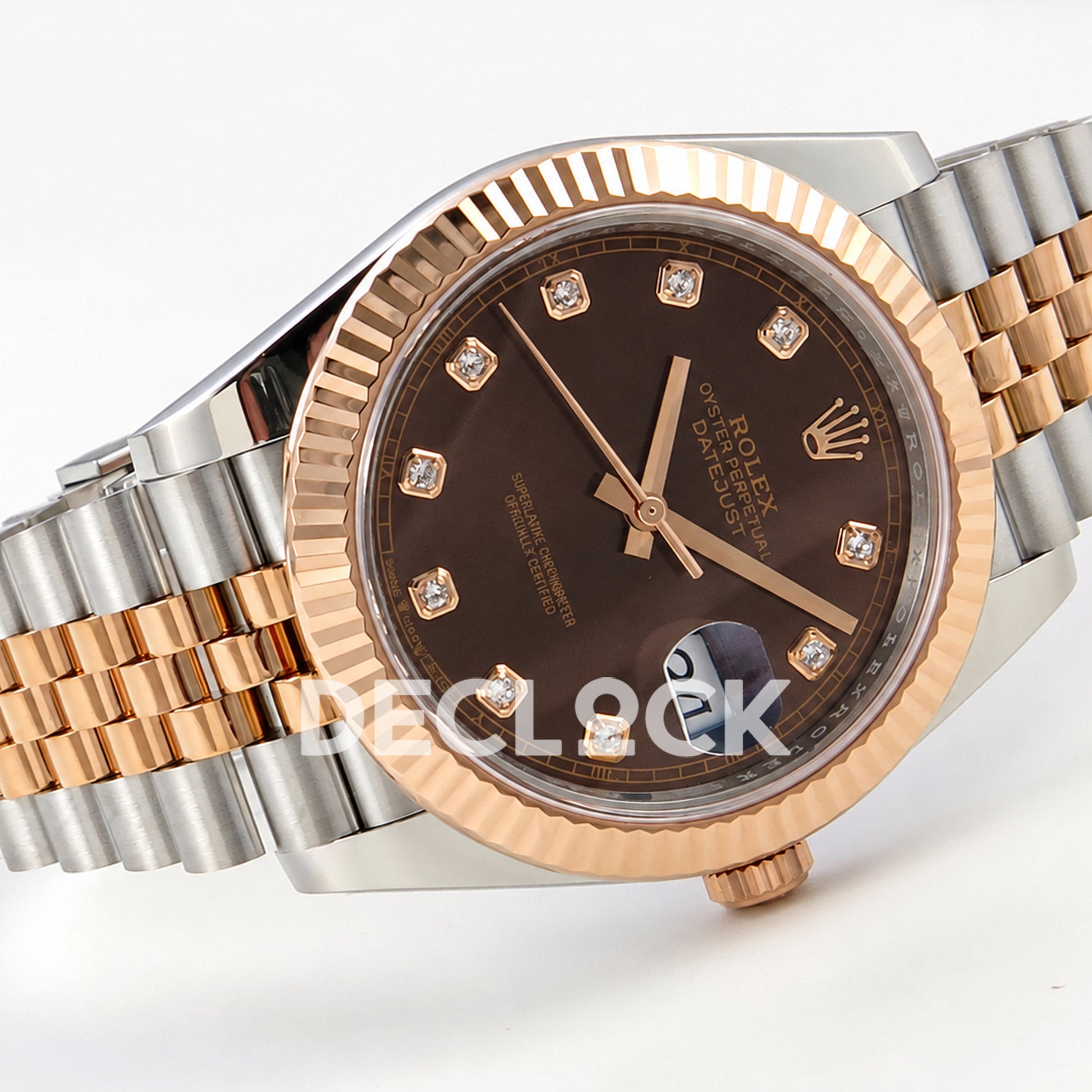 Rolex Datejust 41 126331 Brown Diamonds Jubilee RGF JH3235