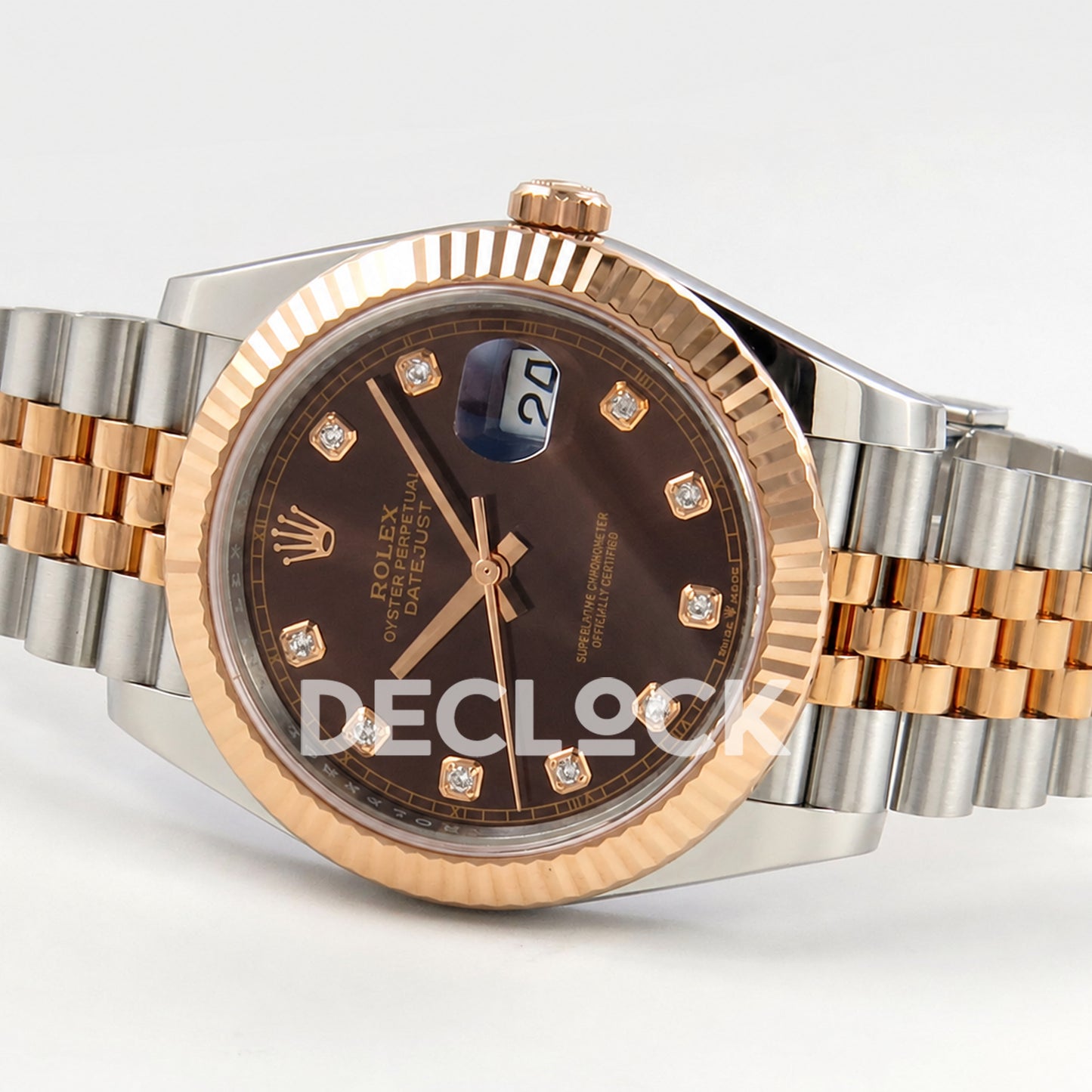 Rolex Datejust 41 126331 Brown Diamonds Jubilee RGF JH3235