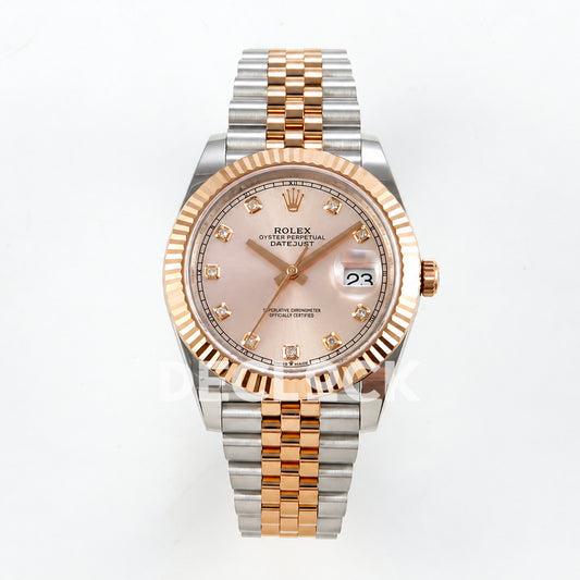 Rolex Datejust 41 126331 Rose Gold Diamonds Jubilee RGF JH3235