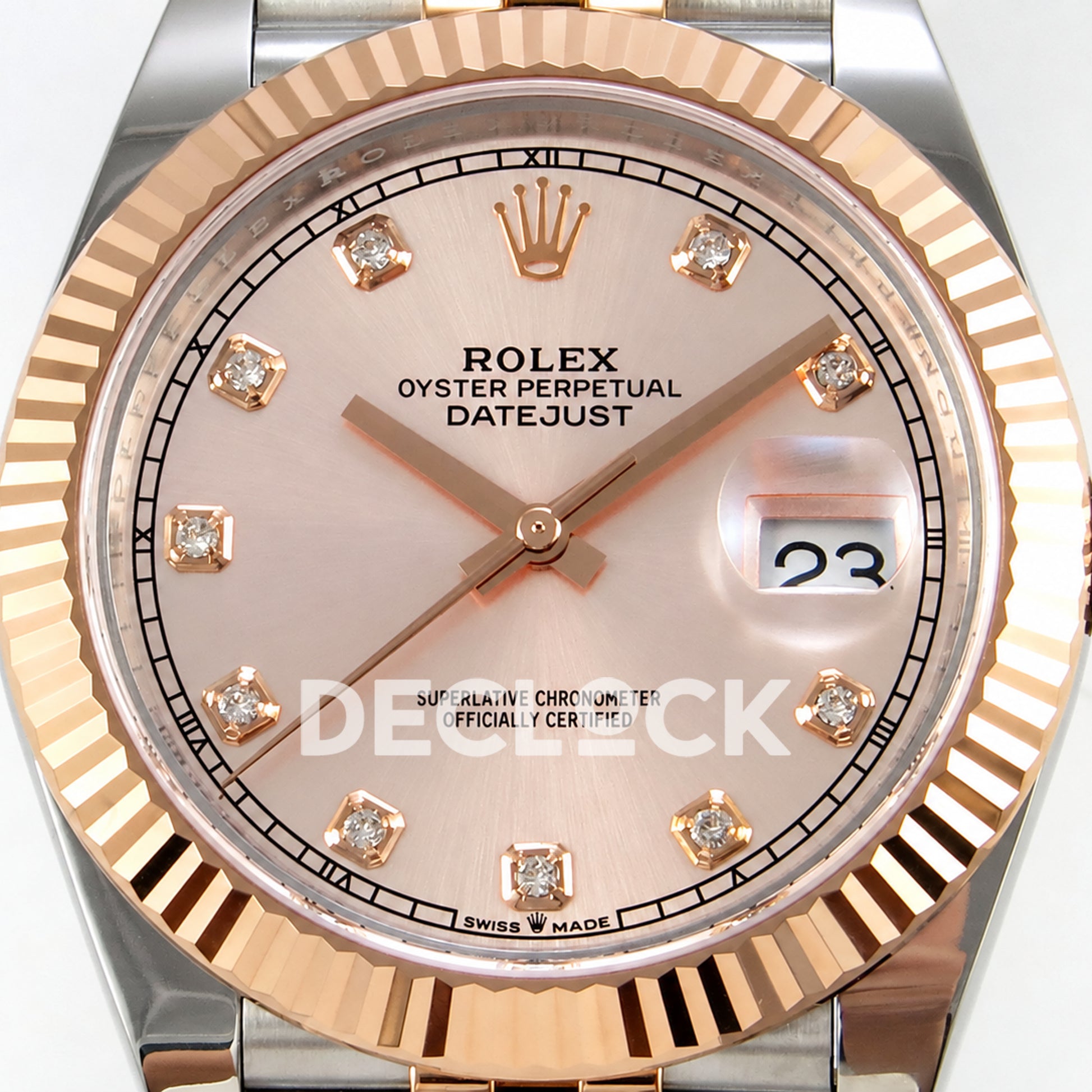 Rolex Datejust 41 126331 Rose Gold Diamonds Jubilee RGF JH3235