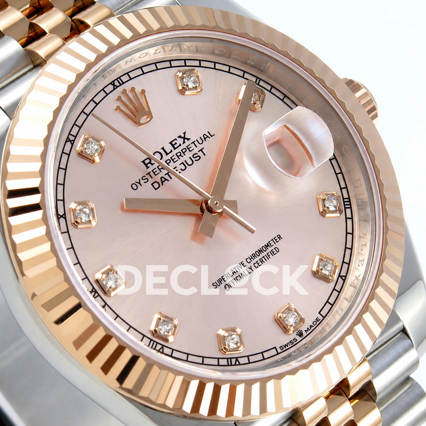 Rolex Datejust 41 126331 Rose Gold Diamonds Jubilee RGF JH3235