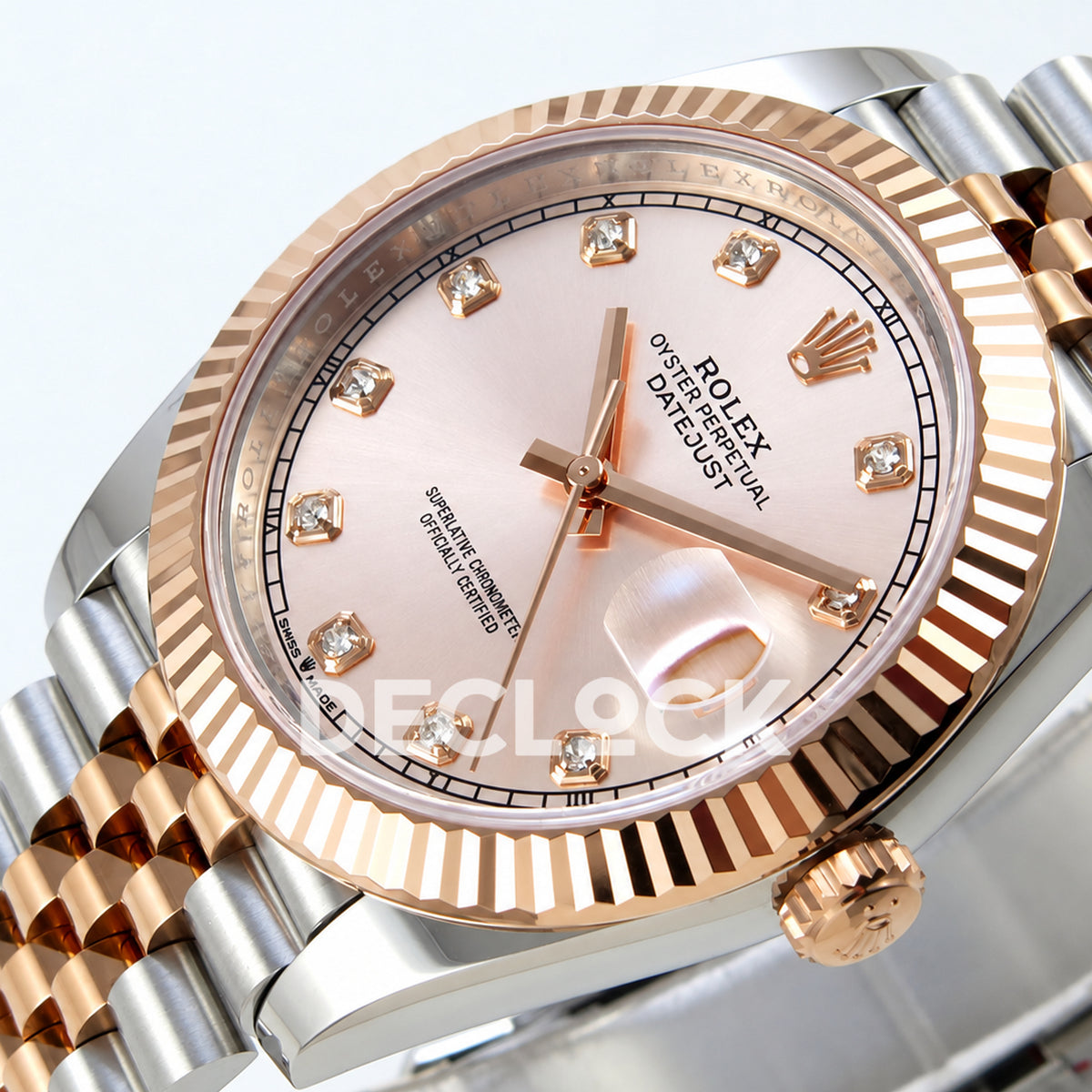 Rolex Datejust 41 126331 Rose Gold Diamonds Jubilee RGF JH3235