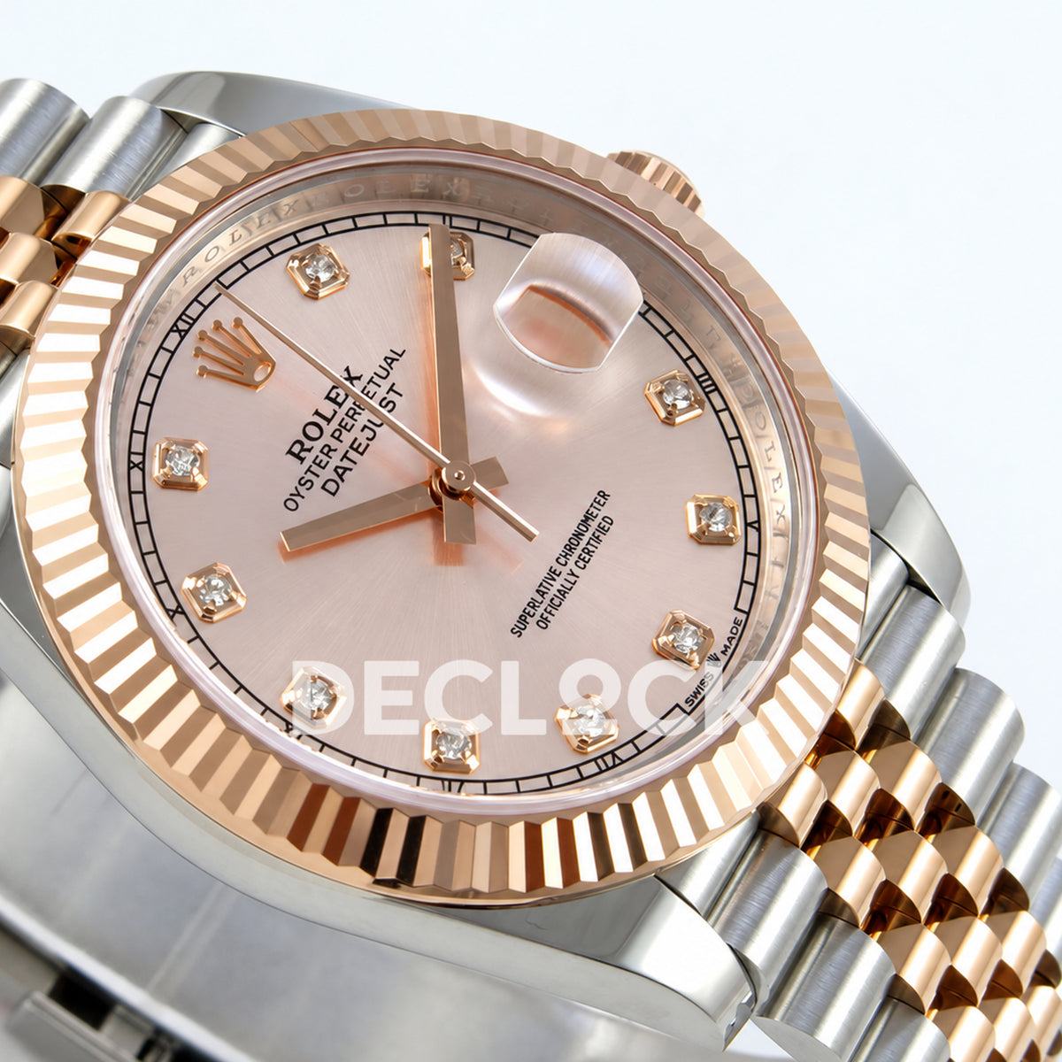 Rolex Datejust 41 126331 Rose Gold Diamonds Jubilee RGF JH3235