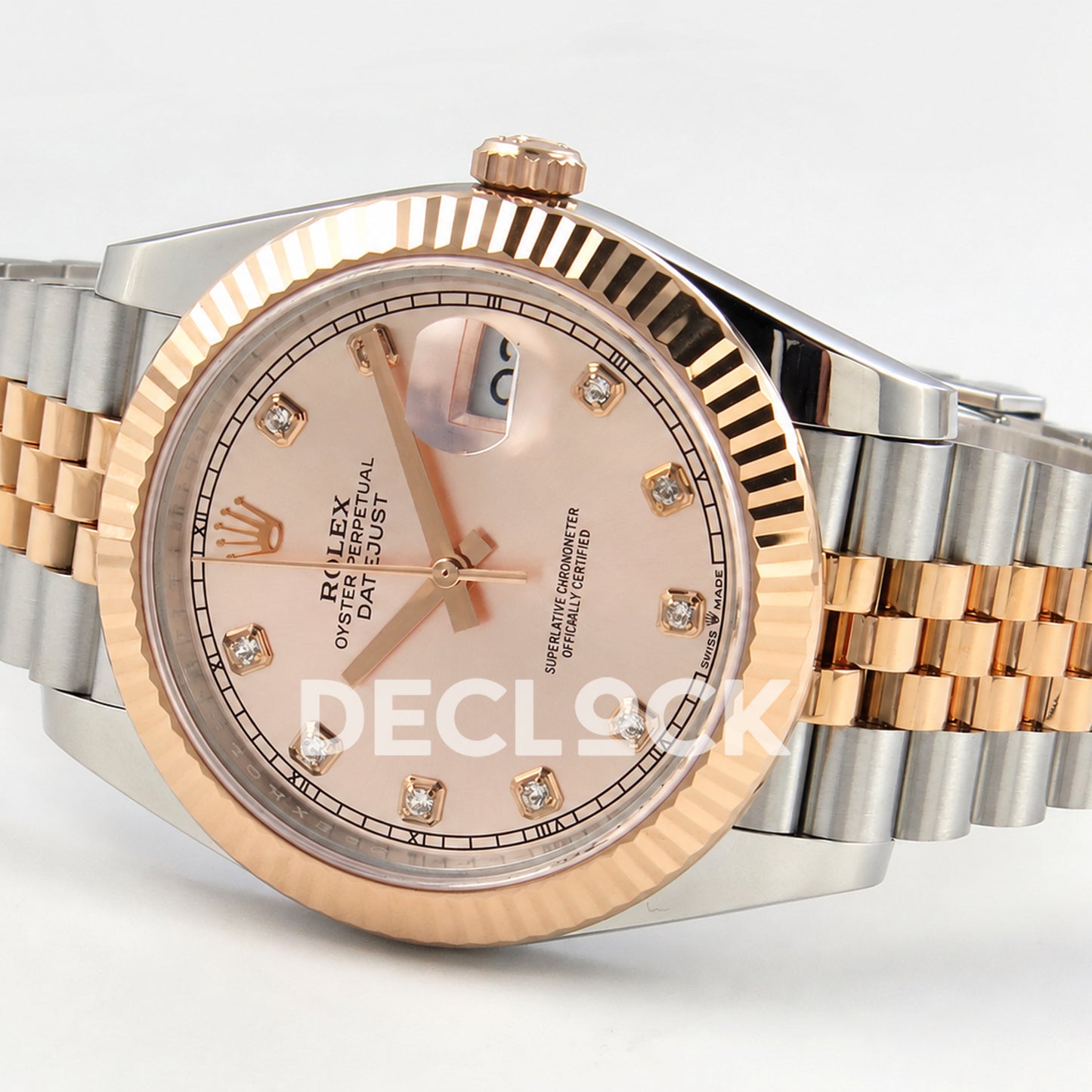 Rolex Datejust 41 126331 Rose Gold Diamonds Jubilee RGF JH3235