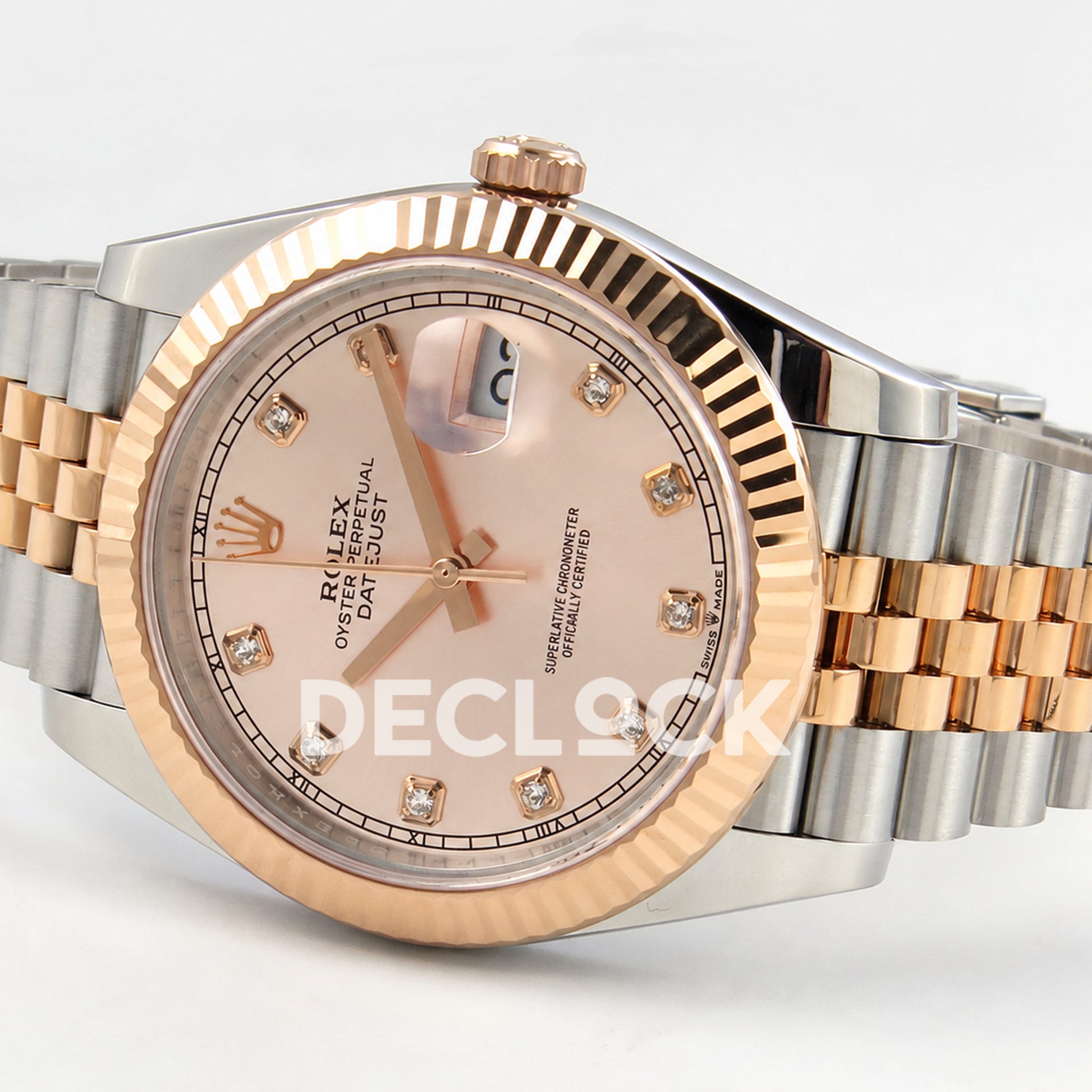 Rolex Datejust 41 126331 Rose Gold Diamonds Jubilee RGF JH3235