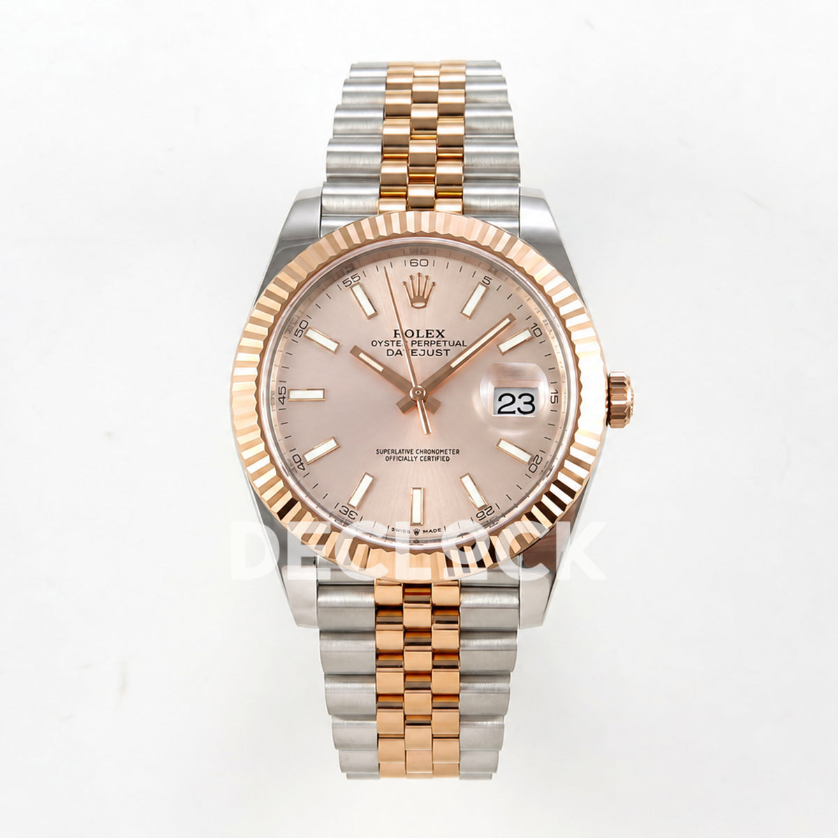 Rolex Datejust 41 126331 Rose Gold Stick Dial Jubilee RGF JH3235