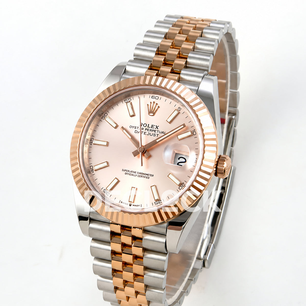 Rolex Datejust 41 126331 Rose Gold Stick Dial Jubilee RGF JH3235
