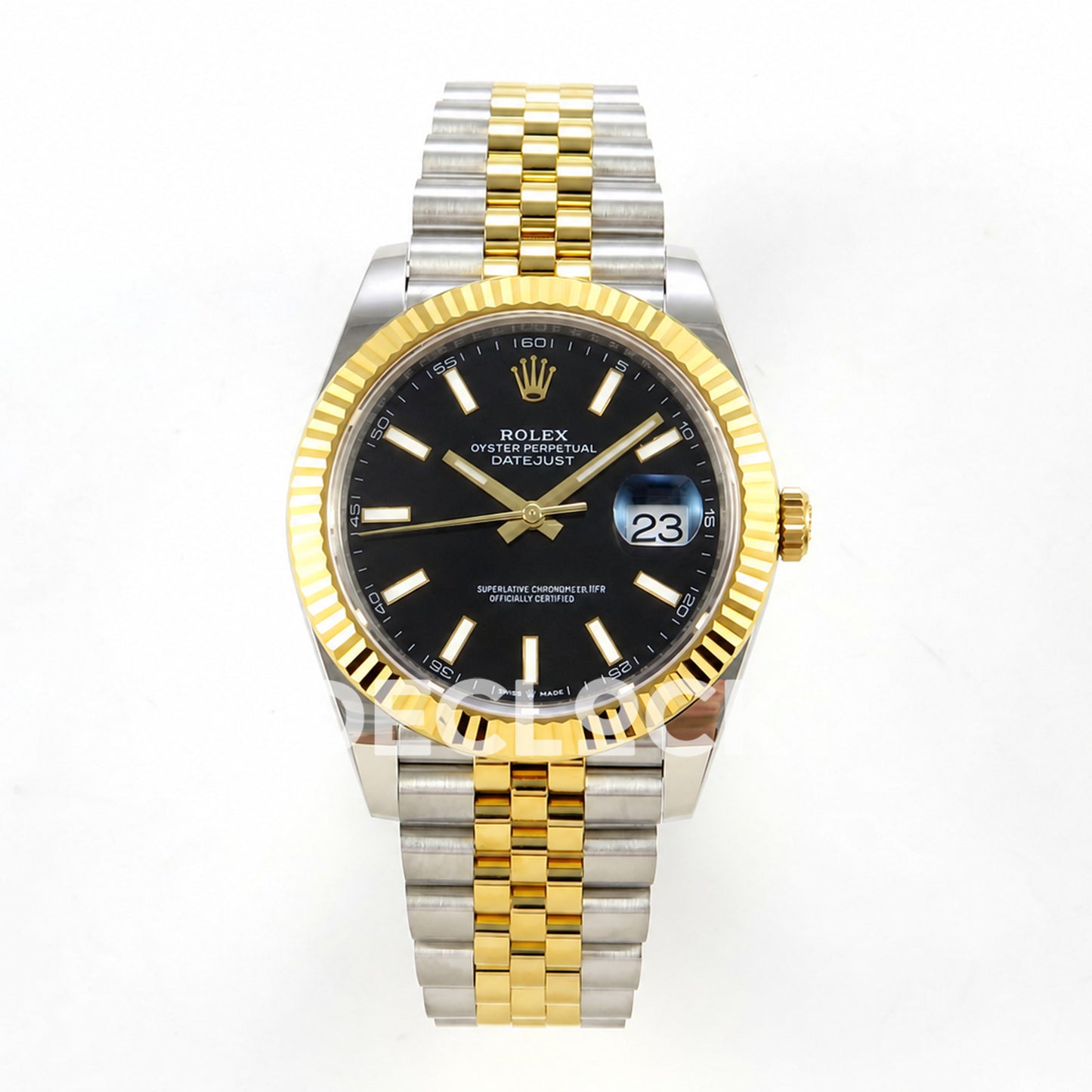 Rolex Datejust 41 126333 Black Stick Dial Jubilee RGF JH3235