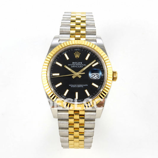 Rolex Datejust 41 126333 Black Stick Dial Jubilee RGF JH3235