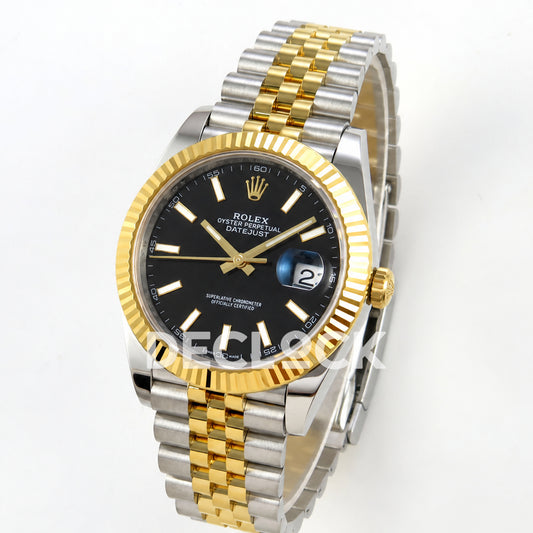 Rolex Datejust 41 126333 Black Stick Dial Jubilee RGF JH3235