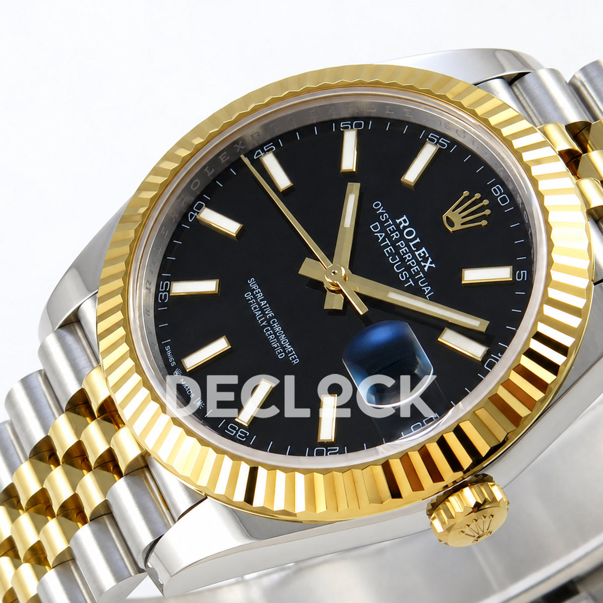 Rolex Datejust 41 126333 Black Stick Dial Jubilee RGF JH3235