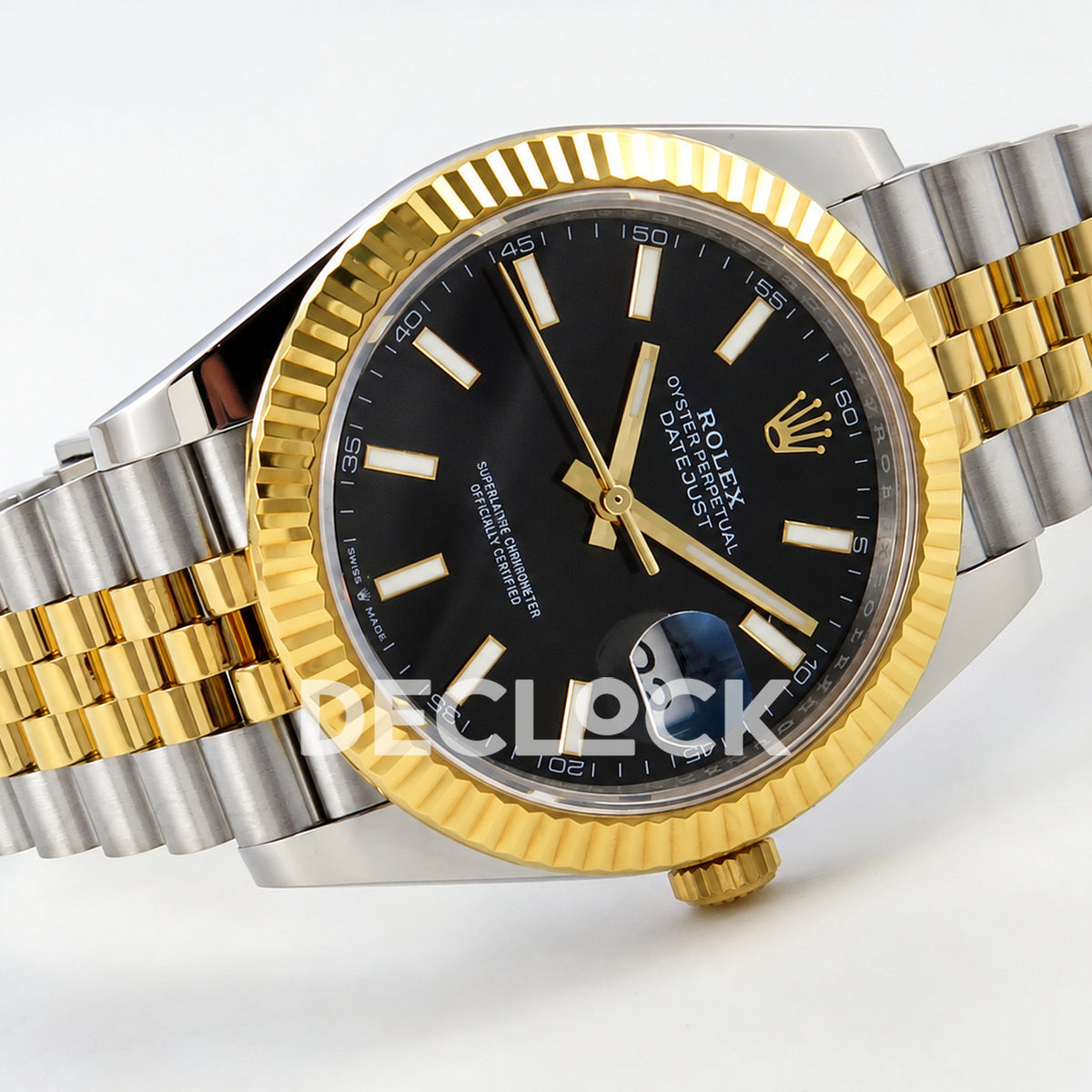 Rolex Datejust 41 126333 Black Stick Dial Jubilee RGF JH3235