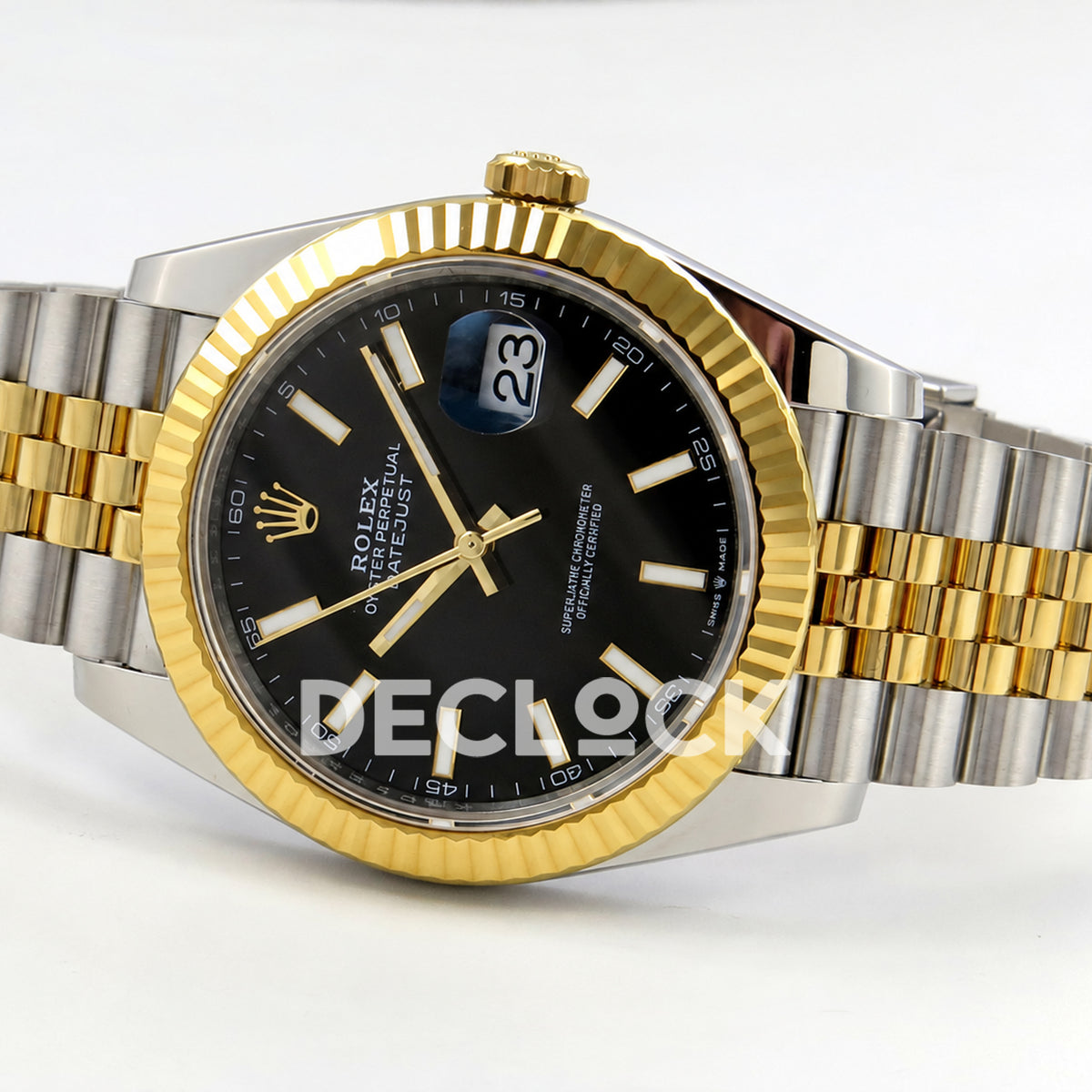 Rolex Datejust 41 126333 Black Stick Dial Jubilee RGF JH3235