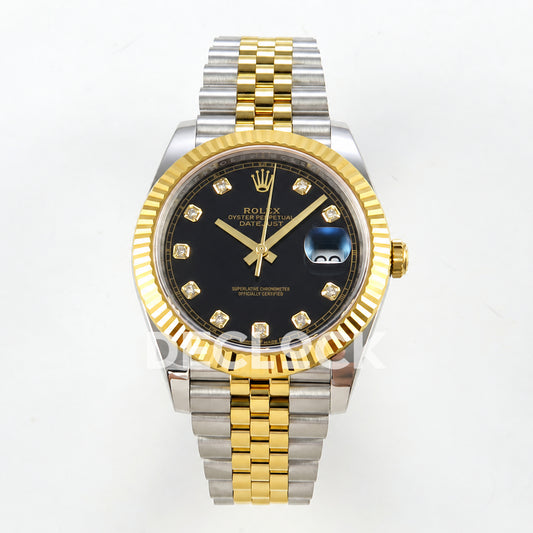 Rolex Datejust 41 126333 Black Diamonds Jubilee RGF JH3235