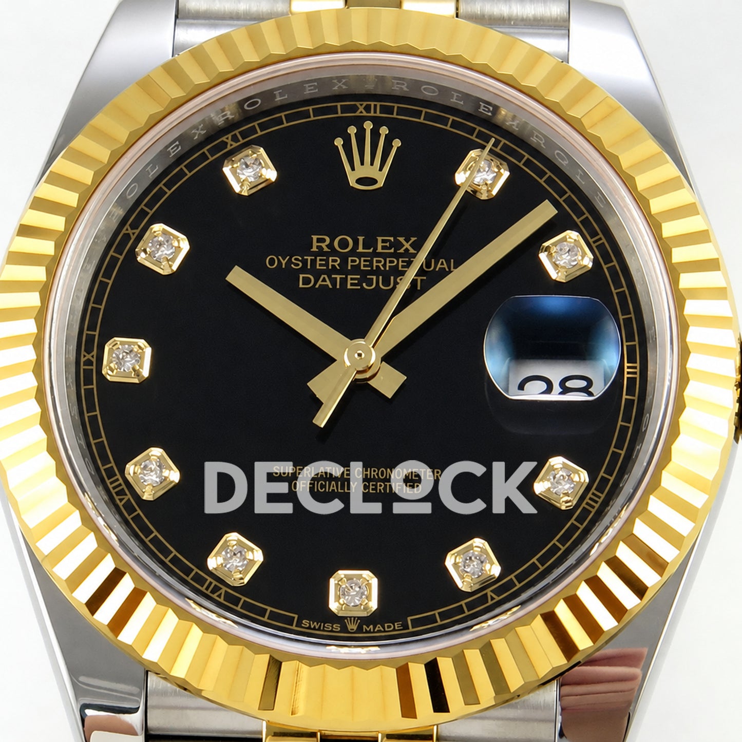 Rolex Datejust 41 126333 Black Diamonds Jubilee RGF JH3235