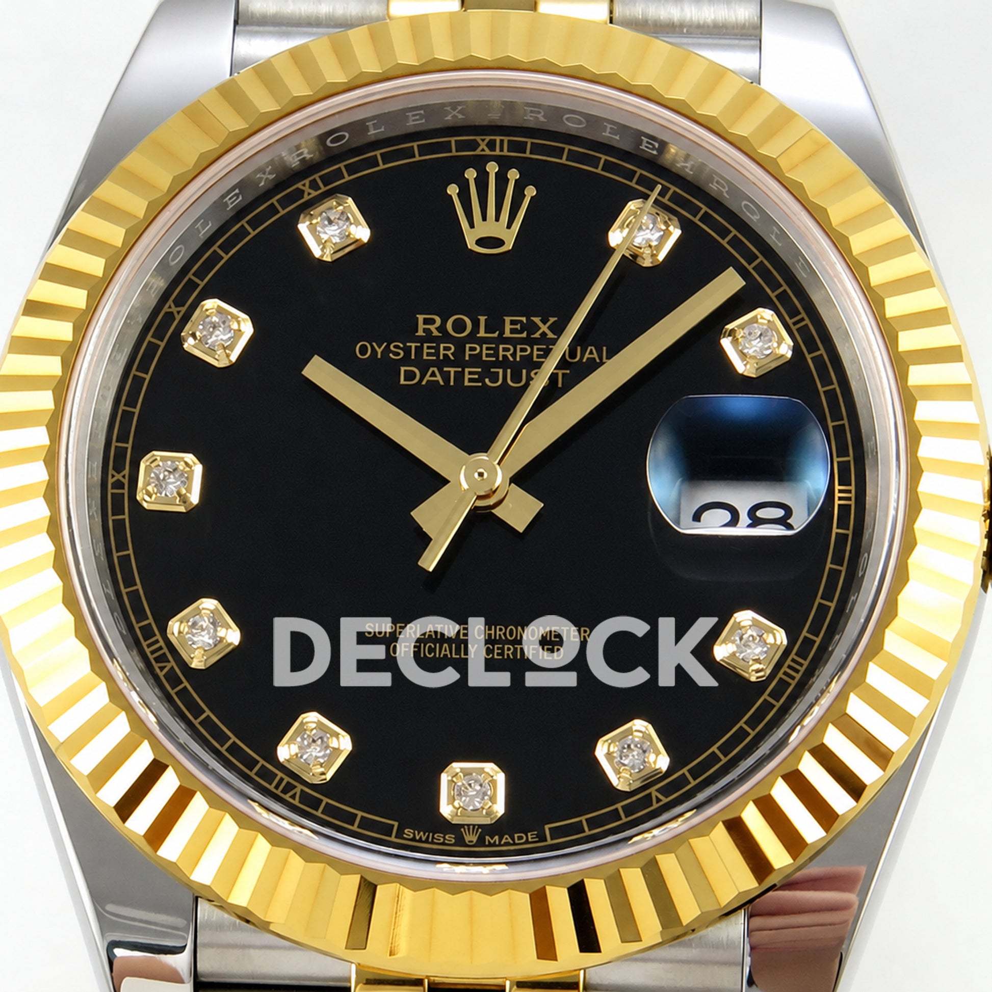 Rolex Datejust 41 126333 Black Diamonds Jubilee RGF JH3235
